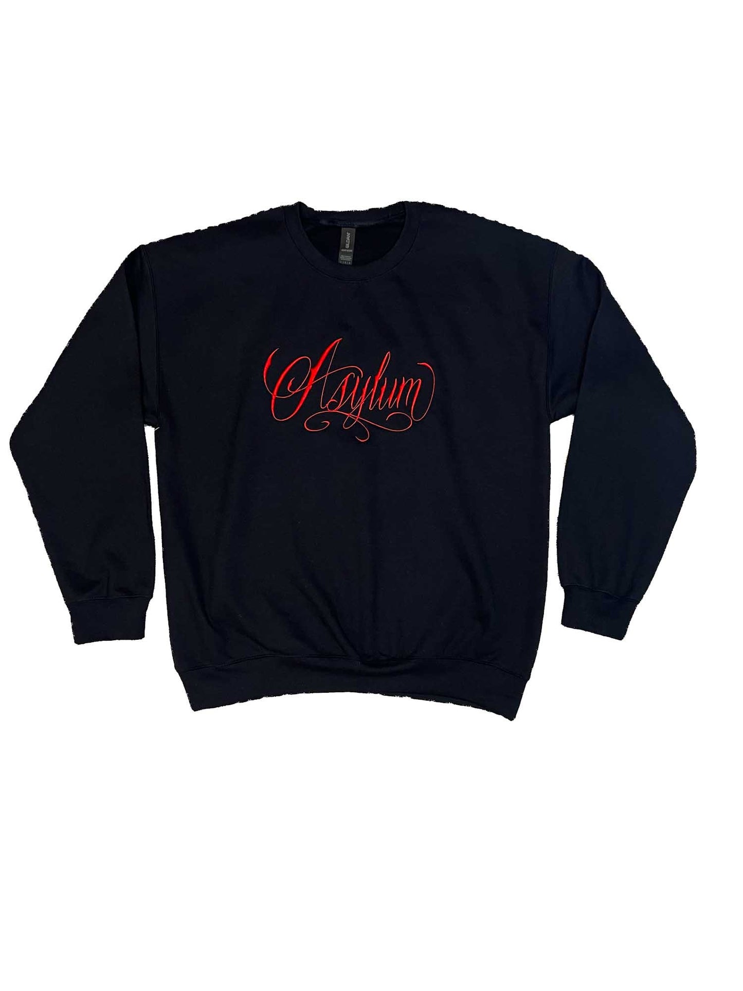 *Black and Red Asylum Crewnecks
