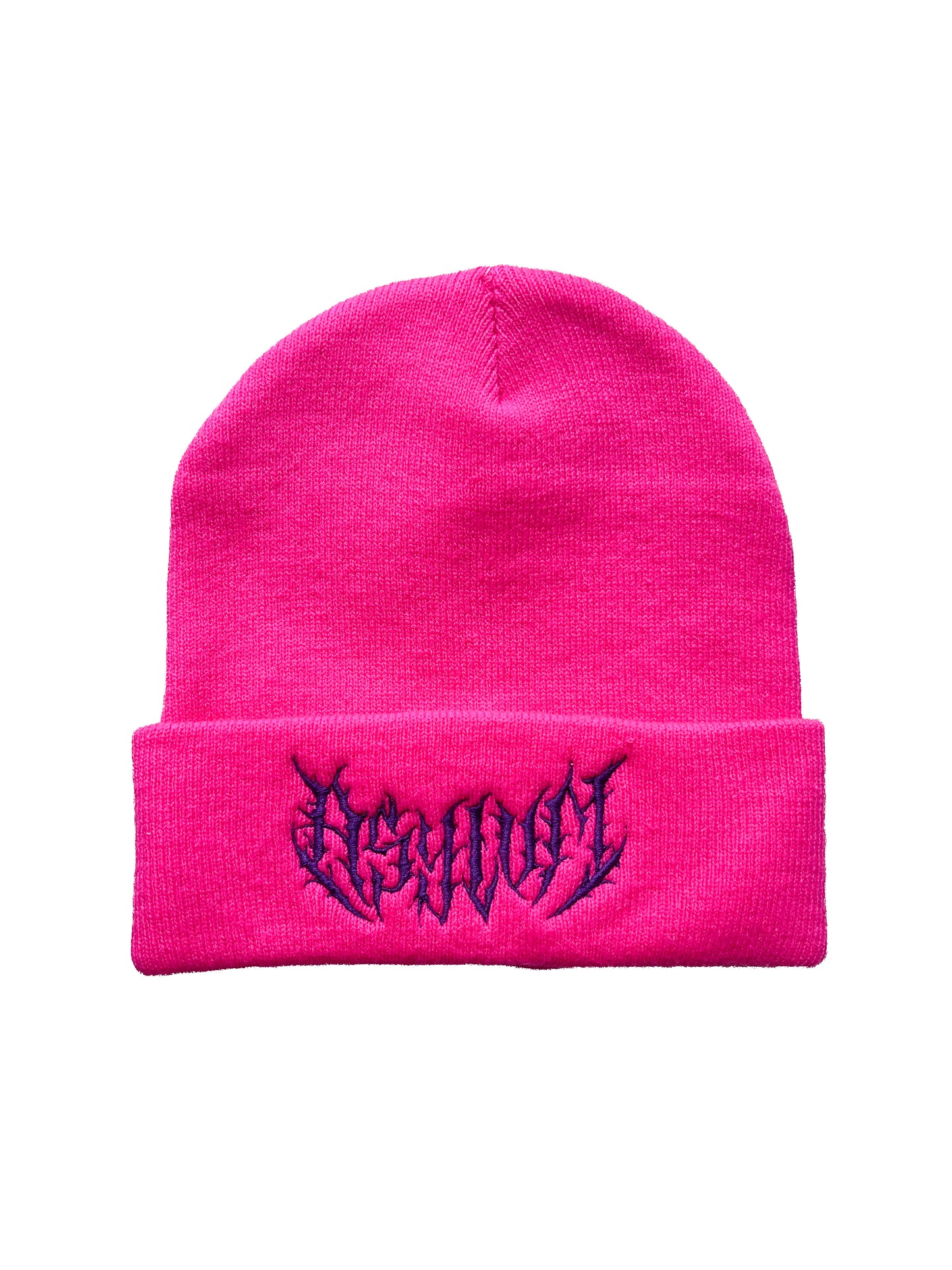 Beanie- Gothic Pink and Purple